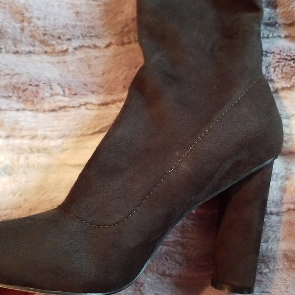 MAO Never worn Olive green over the knee boots - Picture 6 of 8